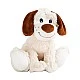 Dog, plush, 18 x 17 x 24 cm