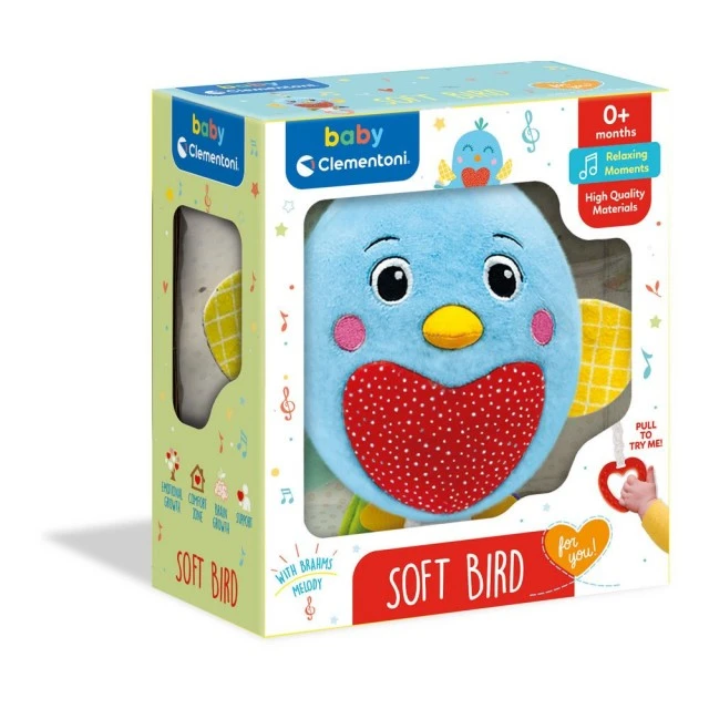 CLEMENTONI BABY Plush musical chick