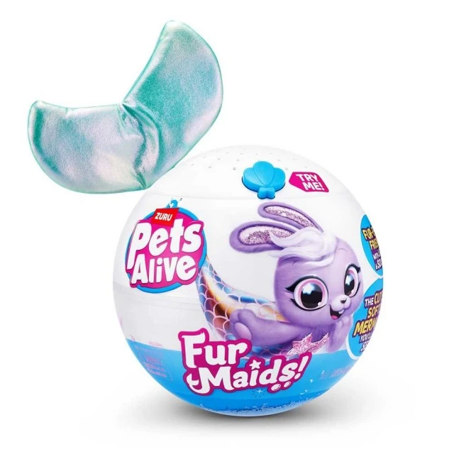 Plush animal Mermaid surprise FURMAIDS Pets Alive