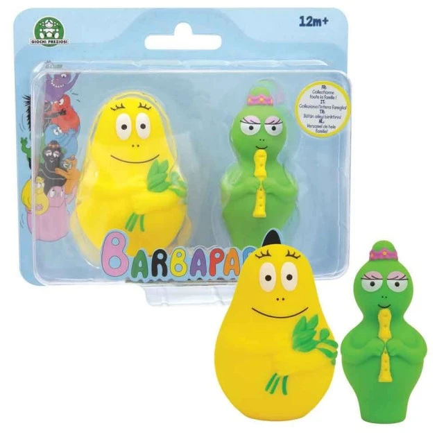 GP BARBAPAPA Two Barbapapa figures