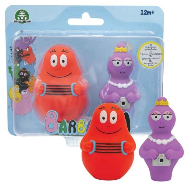 GP BARBAPAPA Two Barbapapa figures