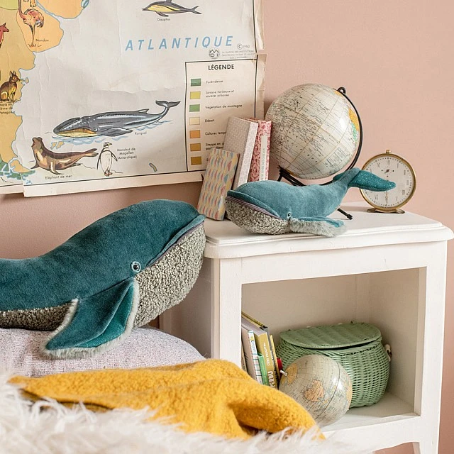 Soft toy big whale
