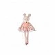 Pink mouse soft toy