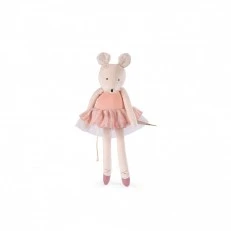 Pink mouse soft toy