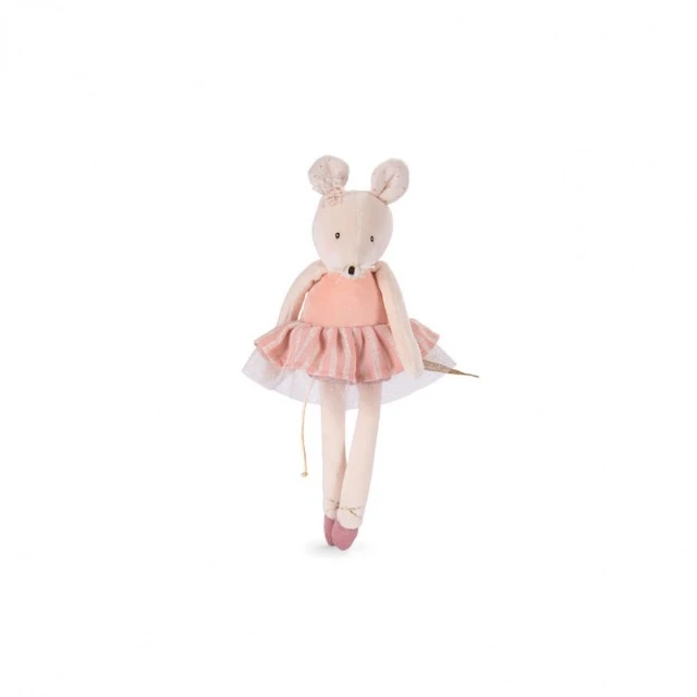 Pink mouse soft toy