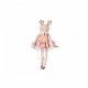 Pink mouse soft toy