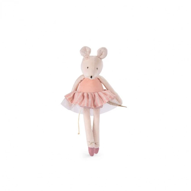 Pink mouse soft toy