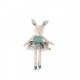 Soft toy blue bunny