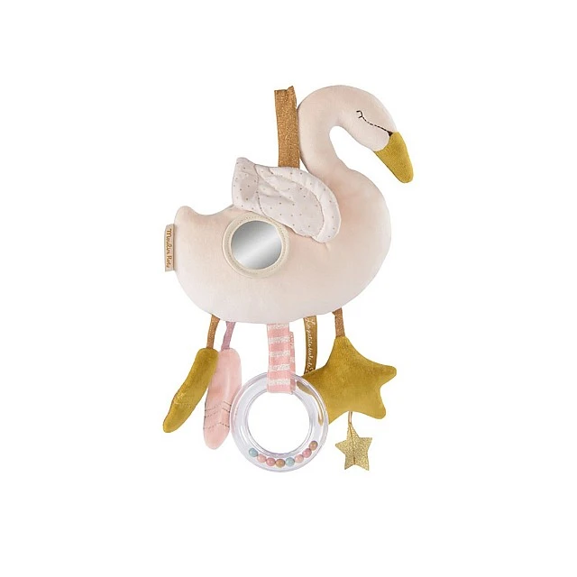 Swan soft toy to hang