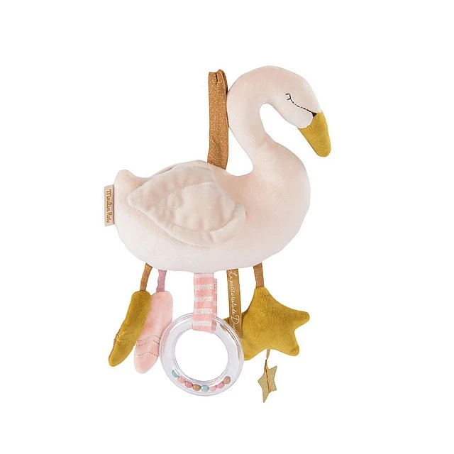 Swan soft toy to hang