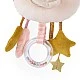 Swan soft toy to hang
