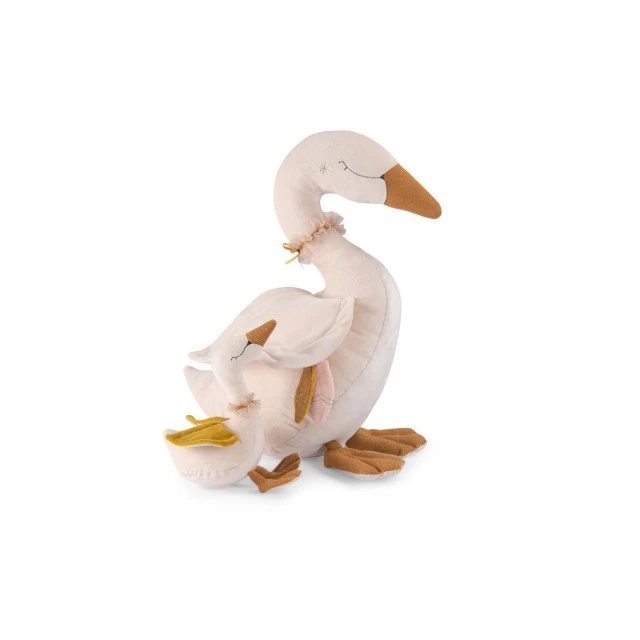 Soft cuddly toy large swan