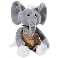 Elephant with overalls 35 cm. The Merry Band series