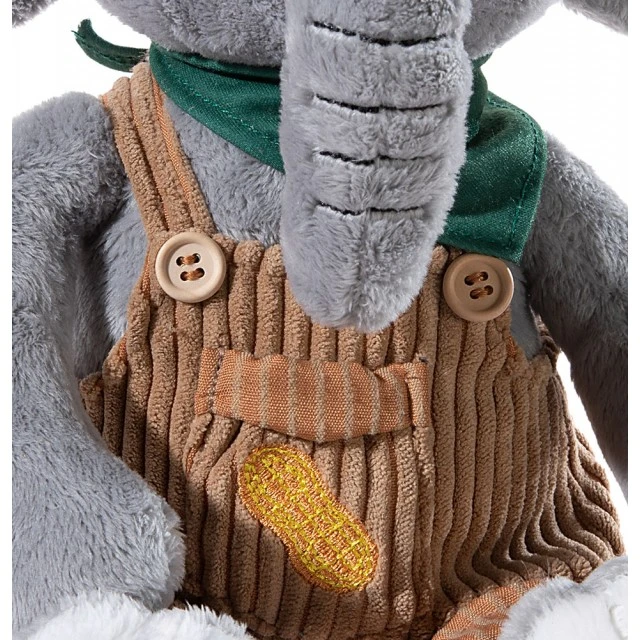 Elephant with overalls 35 cm. The Merry Band series