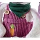 Bunny with overalls 35 cm. The Merry Band series