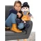 Large soft doll Mila 63 cm.