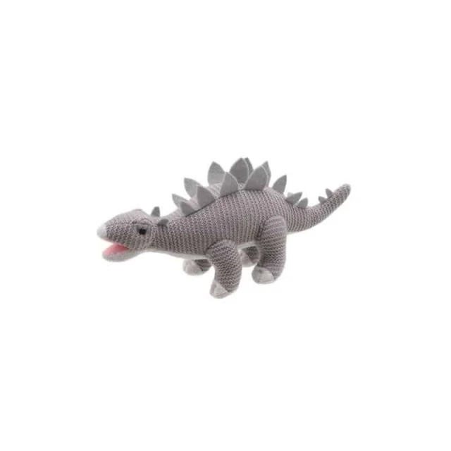 Knitted toy Stegosaurus 32 cm.