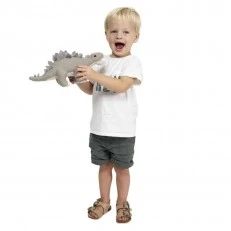 Knitted toy Stegosaurus 32 cm.