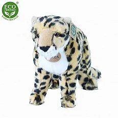 Cheetah plush standing 30 cm.
