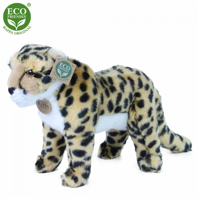 Cheetah plush standing 30 cm.