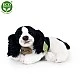 Plush Lying down dog Cocker Spaniel 24 cm.