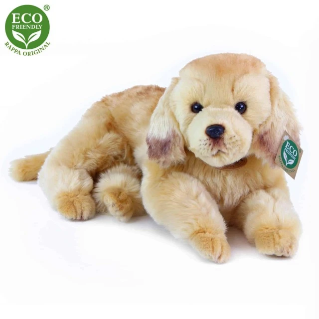 Plush lying dog Golden Retriever 32 cm