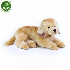 Plush lying dog Golden Retriever 32 cm