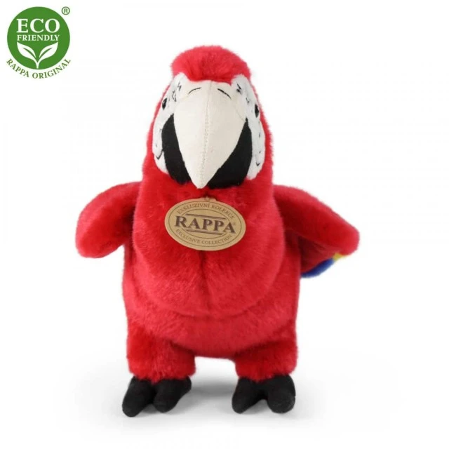 Plush Parrot Red Macaw 24 cm.