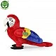 Plush Parrot Red Macaw 24 cm.