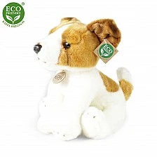 Plush Dog Jack Russell Terrier sitting 30 cm.