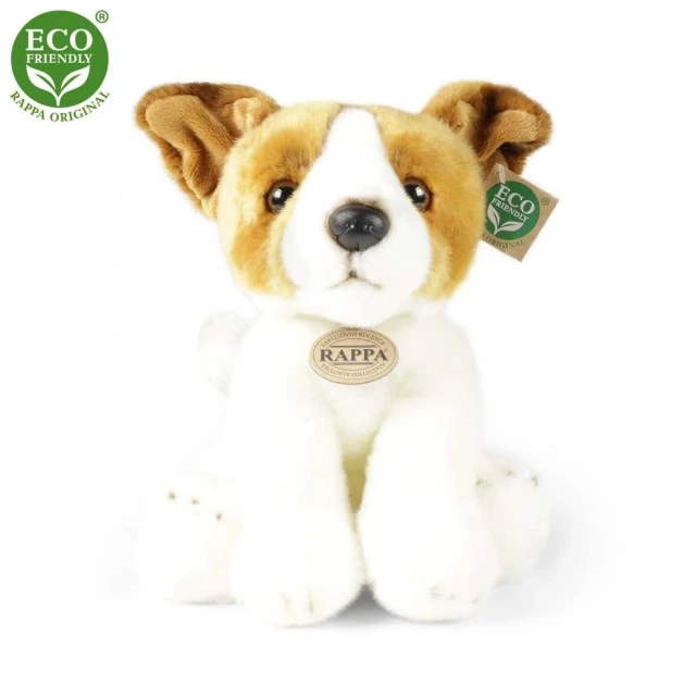 Plush Dog Jack Russell Terrier sitting 30 cm.