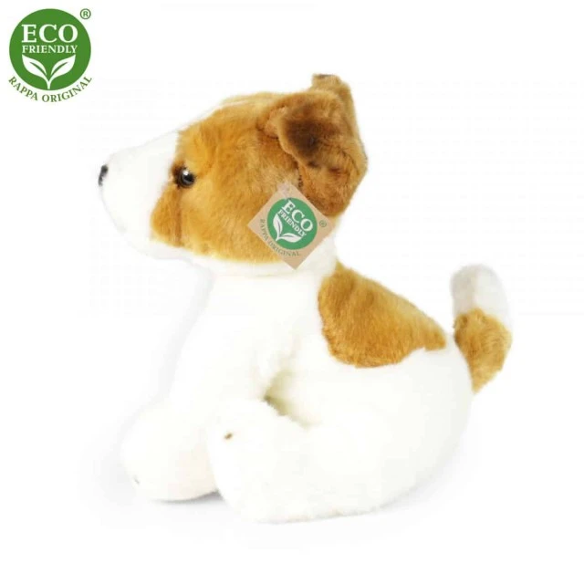 Plush Dog Jack Russell Terrier sitting 30 cm.