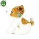 Plush Dog Jack Russell Terrier sitting 30 cm.