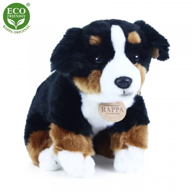 Bernese Mountain Dog plush sitting 25 cm.