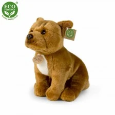 Plush Dog Starfordshire Bull Terrier brown 30 cm.
