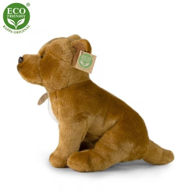 Plush Dog Starfordshire Bull Terrier brown 30 cm.