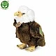 Plush Eagle standing 24 cm.