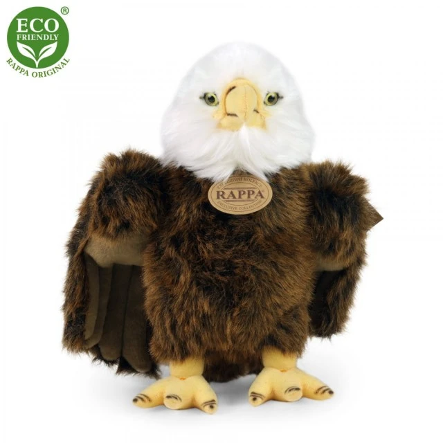 Plush Eagle standing 24 cm.