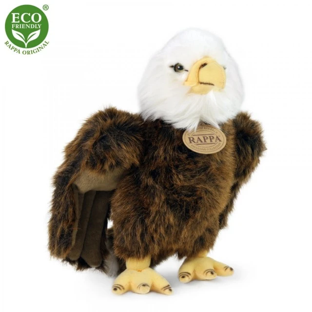 Plush Eagle standing 24 cm.