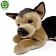 Plush lying German Shepherd 30 cm.