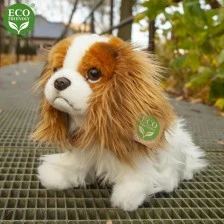 Plush Dog Kint Charles Spaniel sitting 25 cm.