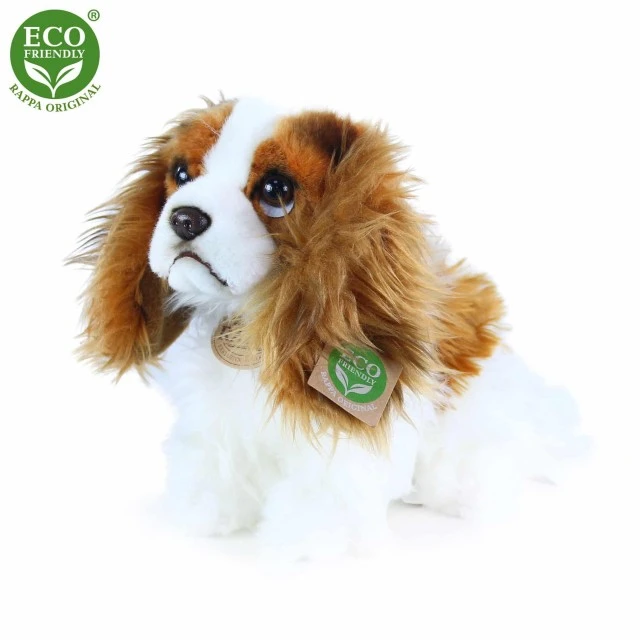 Plush Dog Kint Charles Spaniel sitting 25 cm.