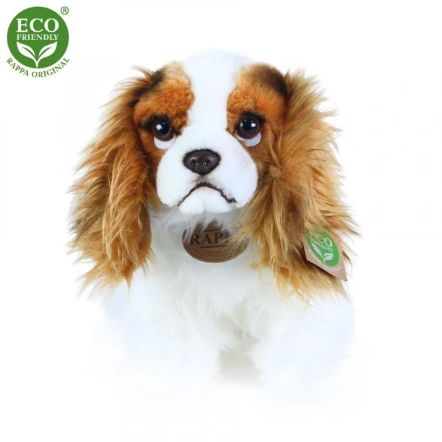 Plush Dog Kint Charles Spaniel sitting 25 cm.