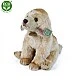 Plush sitting Labrador dog 27 cm.