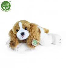 Plush Dog Cavalier King Charles Spaniel lying down 30 cm.