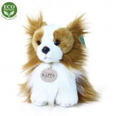 Plush Dog Papiyom sitting 18 cm.
