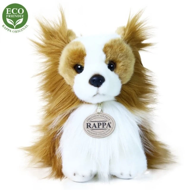 Plush Dog Papiyom sitting 18 cm.