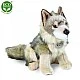 Plush Wolf/coyote 24 cm. sitting