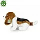 Plush standing Basset Hound 32 cm.