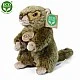 Plush groundhog standing 17 cm.